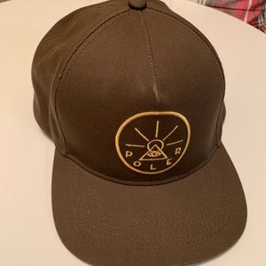 Men’s dark brown SnapBack baseball hat